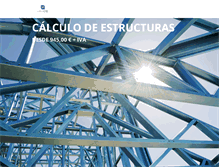 Tablet Screenshot of calculodeestructura.com